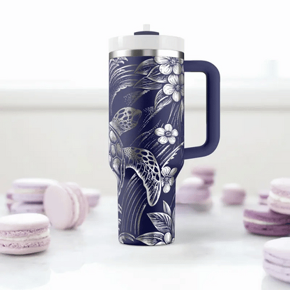 Turtle svg tumbler wrap